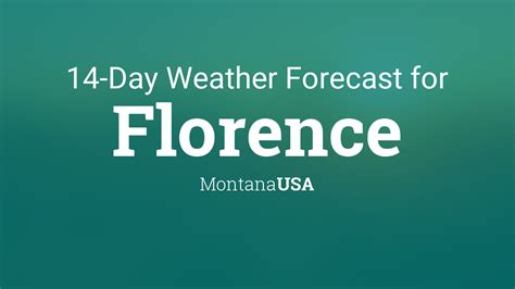 florence mt weather